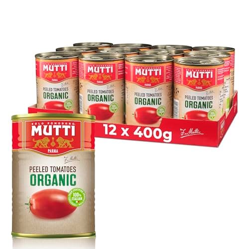 Image of Mutti Organic Peeled Tomatoes 400g (Pack of 12)
