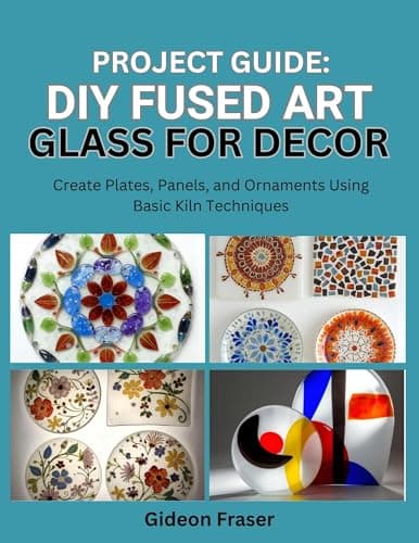 Image of PROJECT GUIDE: DIY FUSED ART GLASS FOR DECOR : Create Plates, Panels, and Ornaments Using Basic Kiln Techniques