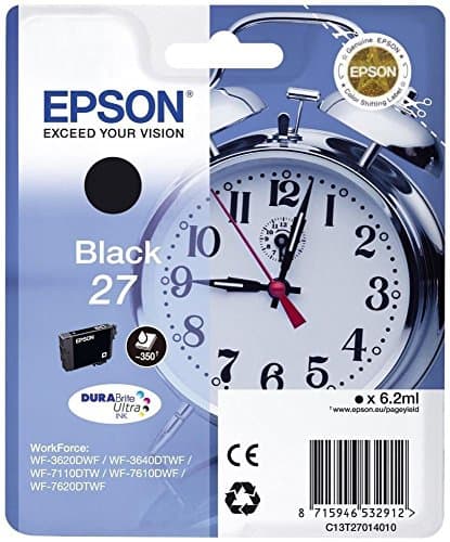 Image of Epson Alarm Clocks Ink Cartridge for WF-3620DWF Series - Black