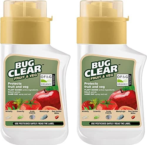 Image of BugClear Fruit & Veg Plant Protection Concentrate (210ml) x 2