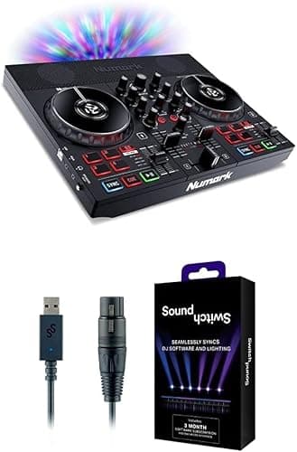 Image of Numark Party Mix Live DJ Controller and DMX Interface for Live Music, DJ sets, Events, Music production