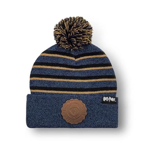 Image of Harry Potter Beanie Ravenclaw Striped Pom Hat Multicolour