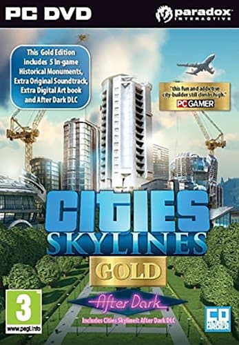 Image of Cities Skylines Gold After Dark (PC DVD)
