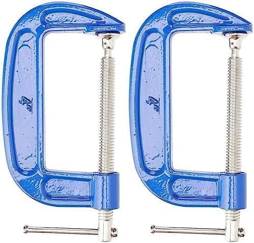 Image of Blue Spot Tools 10031 B/SPOT 4-Inch Fine Thread G-Clamp (Pack of 2)