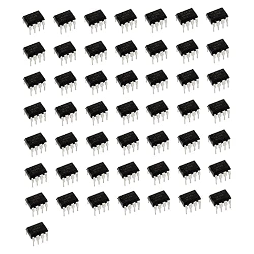 Image of 50x LM386N IC Audio Amplifier Electronic Components DIP8 Recorder Power Amplifier Speaker Low Input Voltage Regulator