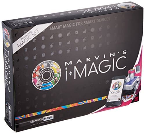 Image of Marvin's iMagic Interactive Box of Tricks Set - Amazing Smart Magic Set for Smart Phones and Smart devices (compatible with Apple & Android devices) Professional Magic made easy