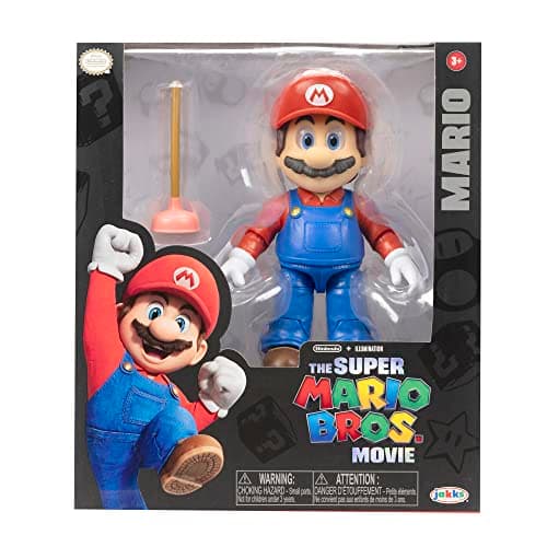 Image of Pack 6 Figuras Super Mario La Pelicula Super Mario Bros 13cm surtido