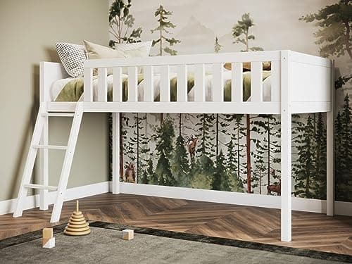 Image of Flair Bea Mid Sleeper Cabin Bed - White