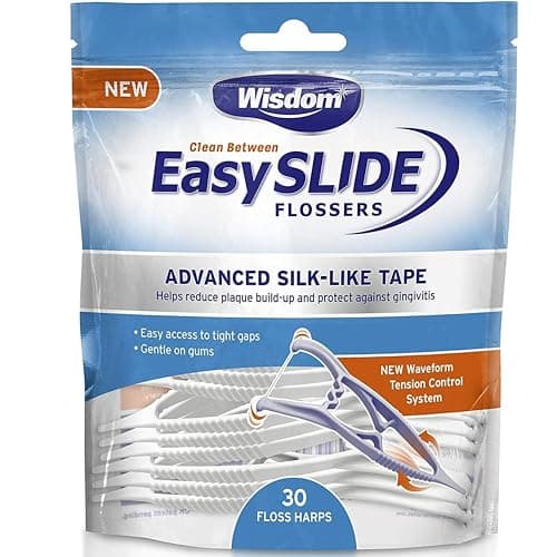 Image of Wisdom Easy Slide Flossers and Floss Picks