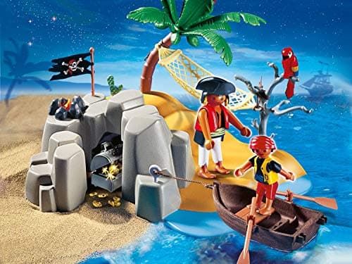 Image of Playmobil 4139 Pirates Island Compact Set