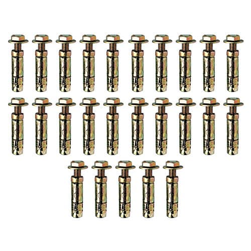 Image of M12 x 60mm Loose Bolt Shield Anchor Heavy Duty Wall Plug - Pack 25