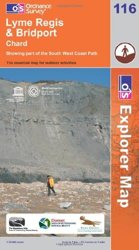 Image of Lyme Regis and Bridport: Sheet 116 (OS Explorer Map)