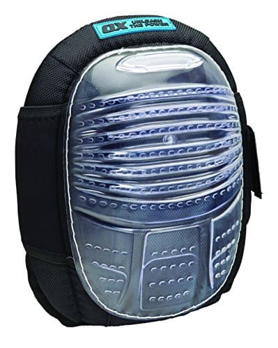 Image of OX Tools Heavy Duty Soft Gel Filled Knee Pad, Clear/Black – Knee Pad for Work