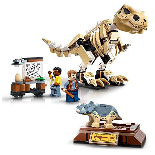 Image of LEGO Jurassic World T. rex Dinosaur Fossil Exhibition 76940 Building Kit; Cool Toy Playset for Kids; New 2021 (198 Pieces)