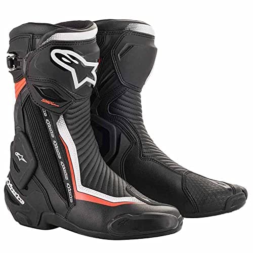 Image of Alpinestars SMX Plus v2 Motorcycle Boots, black/white, 44