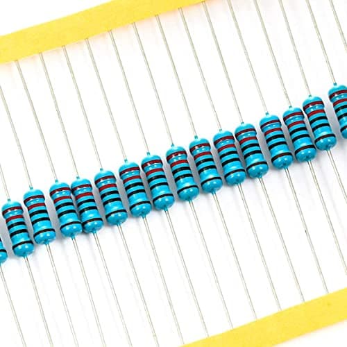 Image of UMTMedia® 30pcs 33 ohm Ω - 1W Watt Metal Film Resistors 0.25 ±1% for Electronic, Arduino, or Raspberry PI Projects. Many Values Available