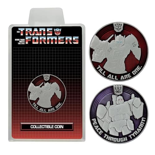 Image of FaNaTtik Transformers G1 Autobots vs Decepticons Limited Edition Collectible Coin - Officially Licensed Merchandise - Individually numbered Item