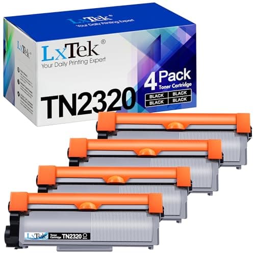 Image of TN2320 Toner Cartridges Replacement for Brother TN-2320 TN2310 TN-2310 Compatible for Brother MFC-L2700DN HL-L2340DW HL-L2365DW HL-L2360DN HL-L2300D DCP-L2500D DCP-L2520DW MFC-L2720DW