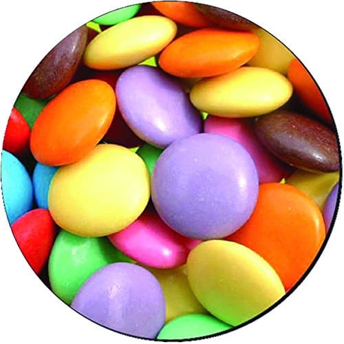 Image of Fellowes Round Brite Mat Mouse Pad - Smarties