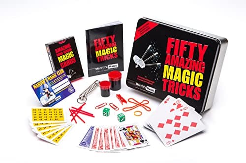 Image of Marvin's Magic - 50 Amazing Magic Tricks | Magic Tricks for Kids | Comes in Gift Set Tin | Includes Classic Card and Coin Tricks, Mind Reading, Levitation + More