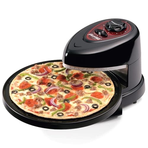 Image of Presto 3430 Pizzazz Plus Rotating Oven, Nonstick, Black