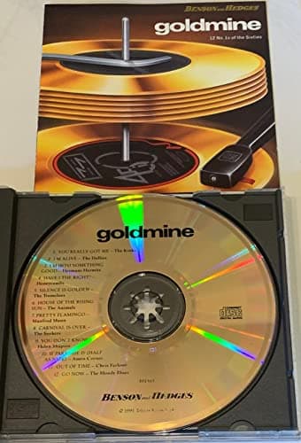 Image of Benson & Hedges Goldmine. 12 number 1's of the sixties. 1991 gold pressed cd album