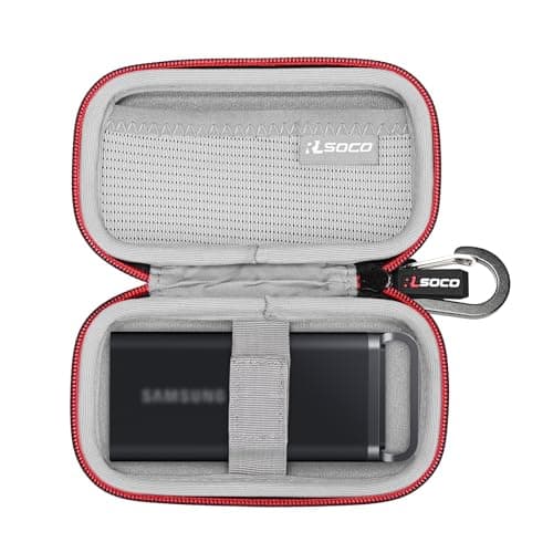 Image of RLSOCO Case for WD 2TB/1TB/4TB/500GB My Passport SSD Portable SSD & for Samsung Portable SSD T5 EVO, 8TB/2TB/4TB(Case Only)