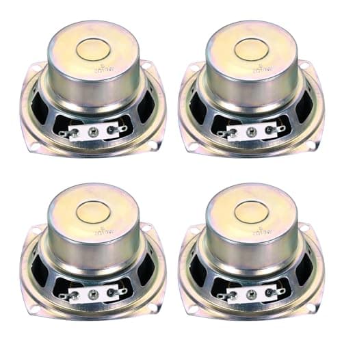 Image of sourcing map 2 Pcs 10W 8 Ohm Small Speakers Metal Shell Square Internal Micro Anti-Magnet Speaker for Mini Speakers DVD EVD Multimedia Mobile Portable Advertising Machine