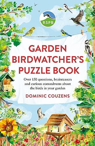 Image of RSPB Garden Birdwatcher's Puzzle Book: Over 150 questions, brainteasers and curious conundrums about the birds in your garden