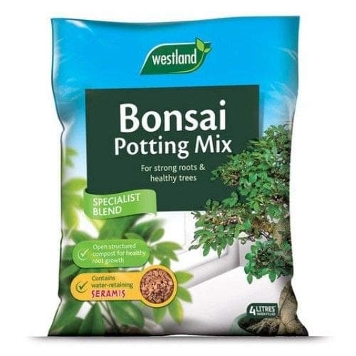 Image of Portal Cool Westland Garden Bonsai Tree Potting Plant Specialist Mix With Seramis - 4 Litre