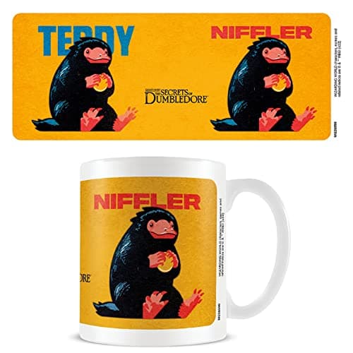 Image of Fantastic Beasts: The Secrets of Dumbledore Niffler Mug (One Size) (White/Orange/Black)