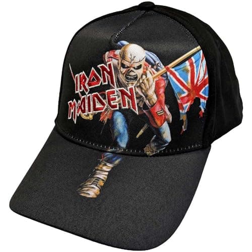 Image of Rock Off officially licensed products Iron Maiden The Trooper Baseball Cap One Size