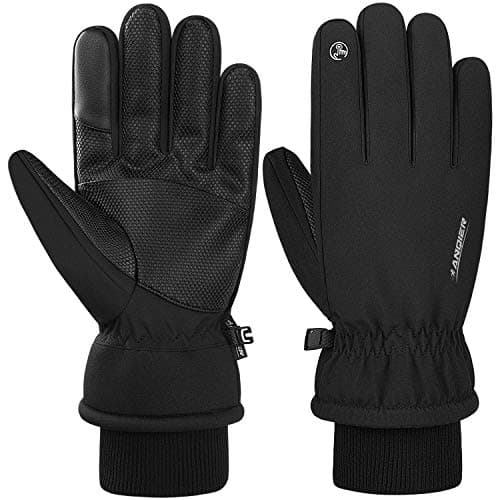 Image of coskefy Thermal Gloves, -20℉ Coldproof Touchscreen Ski Gloves Waterproof Winter 3M Thinsulate Snow Mitten for Walking Hiking