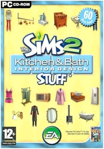 Image of The Sims 2: Kitchen & Bath Interior Design Stuff (PC CD)