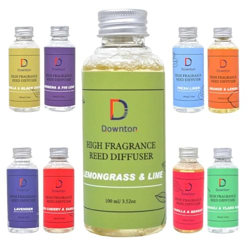 Image of Reed Diffuser Oil - 100ml Refill Bottle, Luxury Aromatic, Soothing Fragrance, Aromatherapy Scent Oils Wax | Home Essential Scented Perfume | Calm Mind - Refresh and Revitalize Your Space