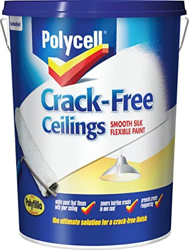Image of Polycell Crack-Free Ceilings Smooth Silk 5L