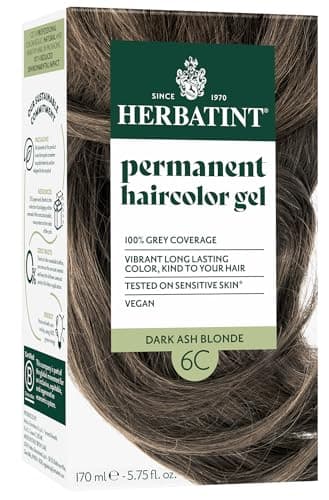 Image of Herbatint 6C Dark Ash Blonde Permanent Hair colour 170ml