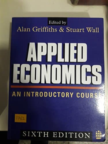 Image of Applied Economics: An Introductory Course