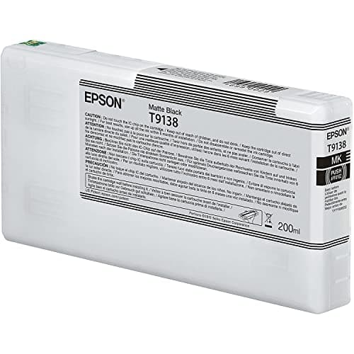 Image of Epson C13T913800 Ink Cartridge - Matte Black