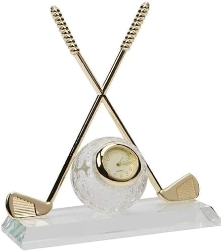 Image of Miniature Clock Golf Clubs and Ball