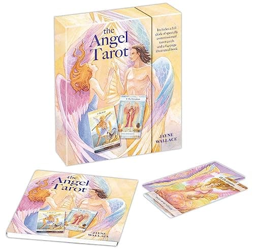 Image of The Angel Tarot: Includes a full deck of 78 specially commissioned tarot cards and a 64-page illustrated book