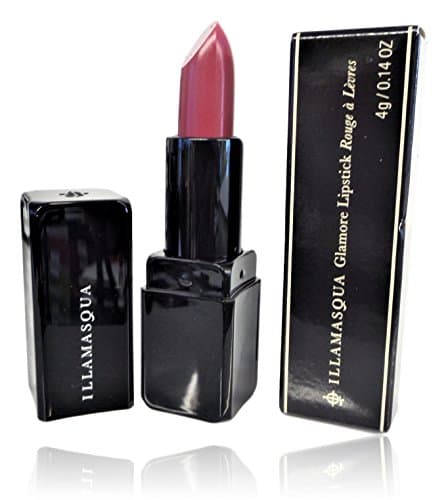 Image of illamasqua Glamore Lipstick in Glissade - a bold pink satin finish (4g.)