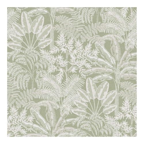 Image of Superfresco Easy Intrigue Sage Wallpaper | Paste the Wall | Green Trees | Eco-Friendly