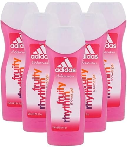 Image of 6 x 250ml Adidas Shower Gel for Women 250ml - Fruity Rythm