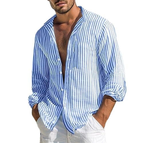 Image of Generisch 2026 Stylish St Day Shirt for Festive Occasions Leisure - Elegant Everyday Companion with Timeless Pattern Versatile Styling, blue, 3XL