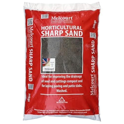 Image of Melcourt Horticultural Sharp Sand | 20kg Bag | Land Based Washed Sand