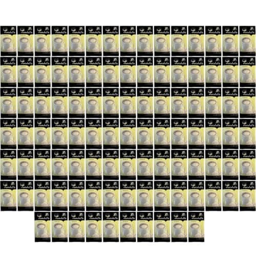 Image of Instant Hot Chocolate Fairtrade, Catering Bulk Drinking Chocolate, 100 x 28g Individual Sachets (100x28g Sachets)