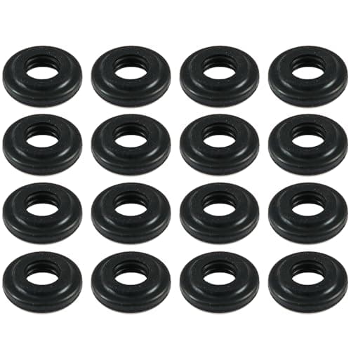 Image of ROBUST 16 Pcs Engine Valve Rocker Cover Bolt Seal Grommet for BMW 3 5 7 Series E36 E46 E34 E39 E60 E32 E38 E65 E66 E67 Z3 Z4 Land Rover Range Rover III 11121437395