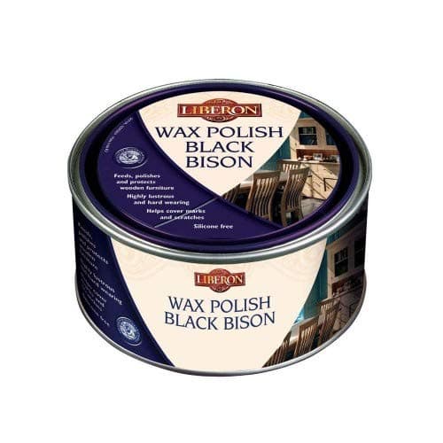 Image of Liberon 150Ml Antique Pine Wax Polish Black Bison (Paste)