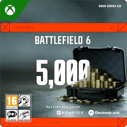 Image of BATTLEFIELD 6 | 5,000 BATTLEFIELD COINS | Xbox Series X|S Digital Code